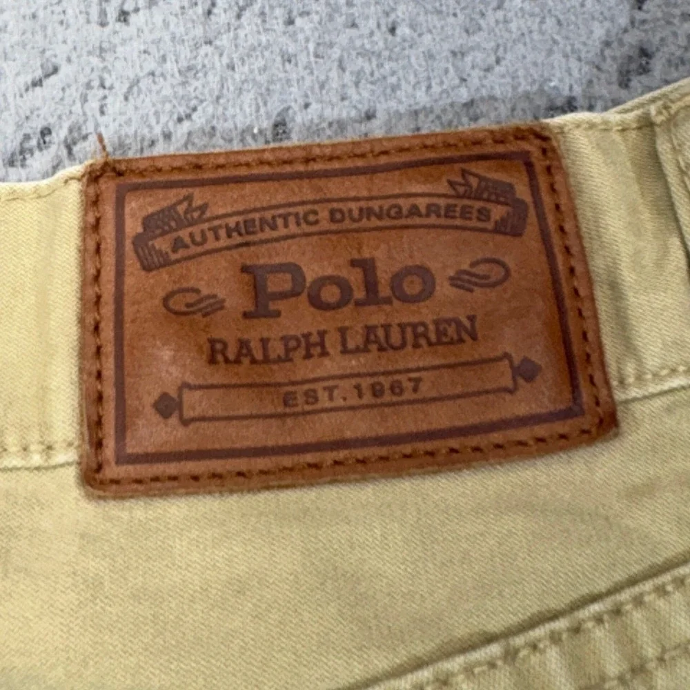 Polo Ralph Lauren Pants Mens 32x26 Mens Khaki Chinos 5 Pocket Preppy Straight
